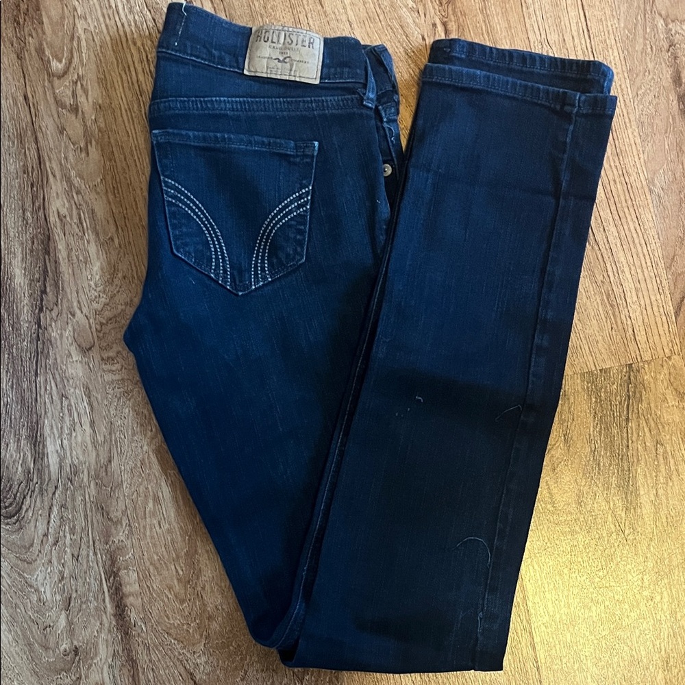 Hollister Deep Blue Denim Jeans size 1R
